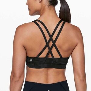 Lululemon Energy Bra/SportsBra in Incognito Camo Multi Grey Size 4